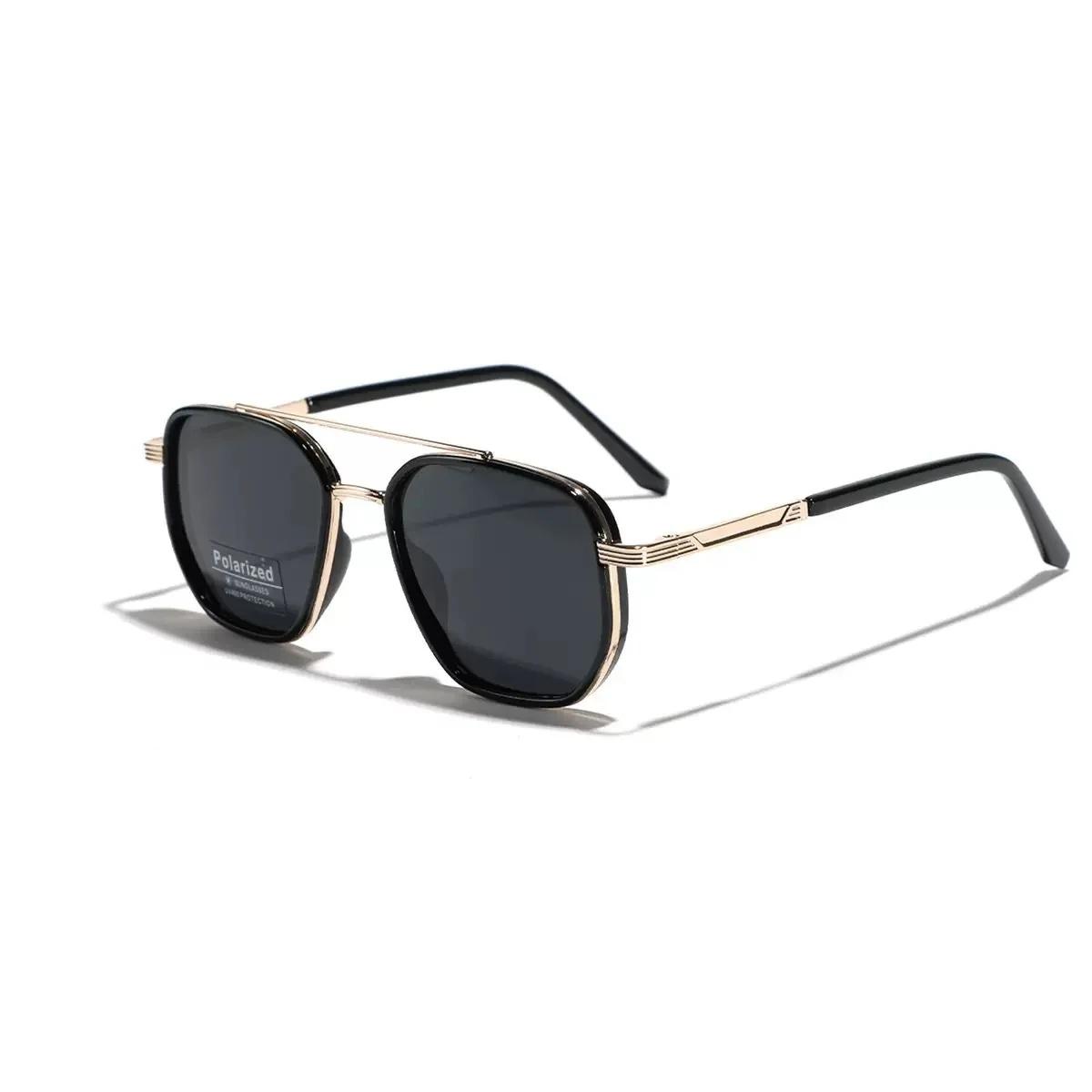 

Retro Double Bridges Sunglasses Women Fashion Pink Gradient Eyewear Trending Frosted Blue Square Sun Glasses Men Shades Lentes