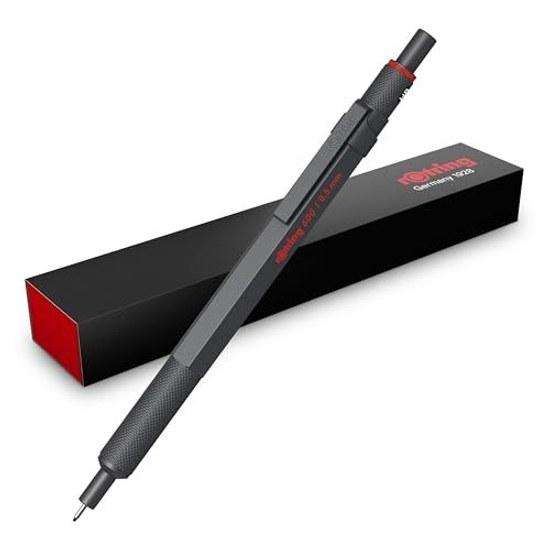 rOtring Mechanical Pencil 600 Dark Stone 0.5mm Gift Box
