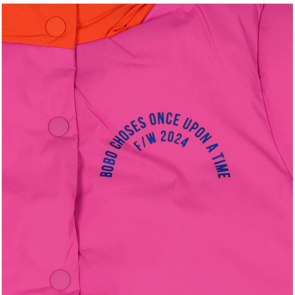 Bobo Choses Kids Jacket With Circle Logo Padded B224ac132