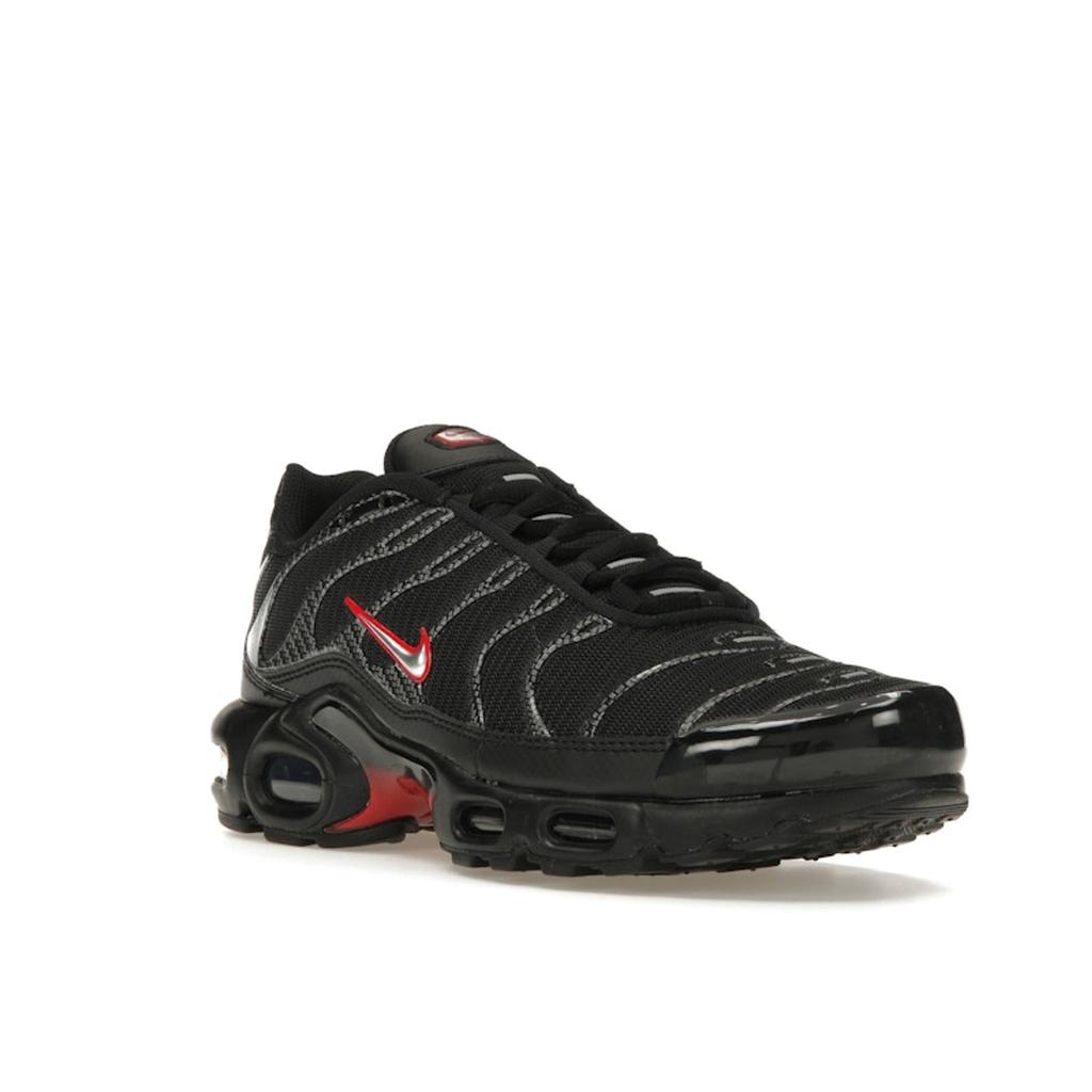 Nike Air Max Plus Carbon Fiber Men Sneakers Black University-Red Metallic-Silver HF4293-001