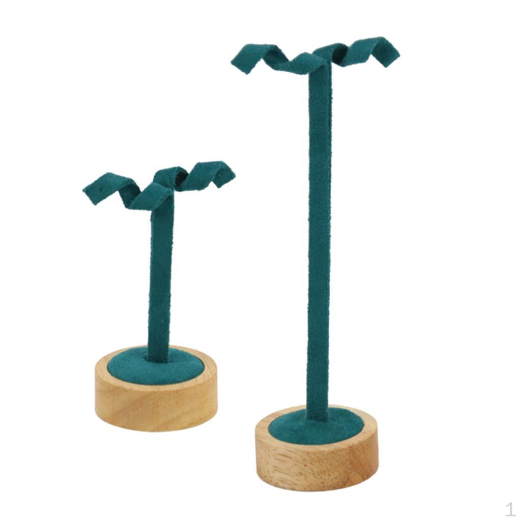 Vevelt Jewelry Display Storage Rack Holder for Necklace Earrings