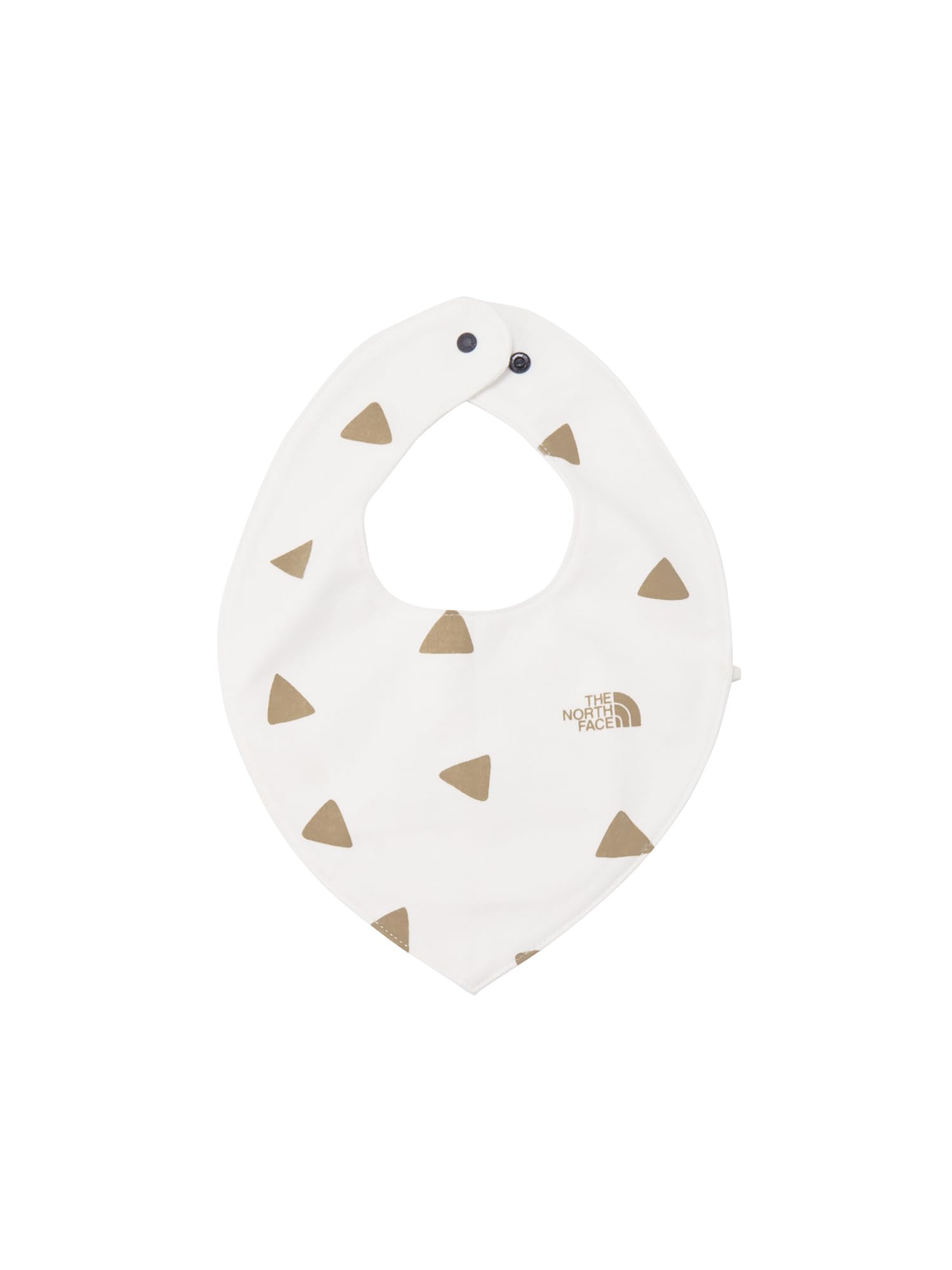 North Baby Packable Animal Graphic Bib White 2 [The Face]