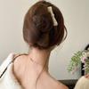 Fixed Combs Bowknot Hairpin Teeth Side Clip Vintage Acetic Acid Bow Hair Comb  Girl