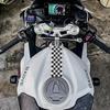 Black and White Checkers Stripe Motorcycle Sticker Waterproof for Refit Motorbike Fuel Tank Helmet Electric Scooter Vinyl Decal