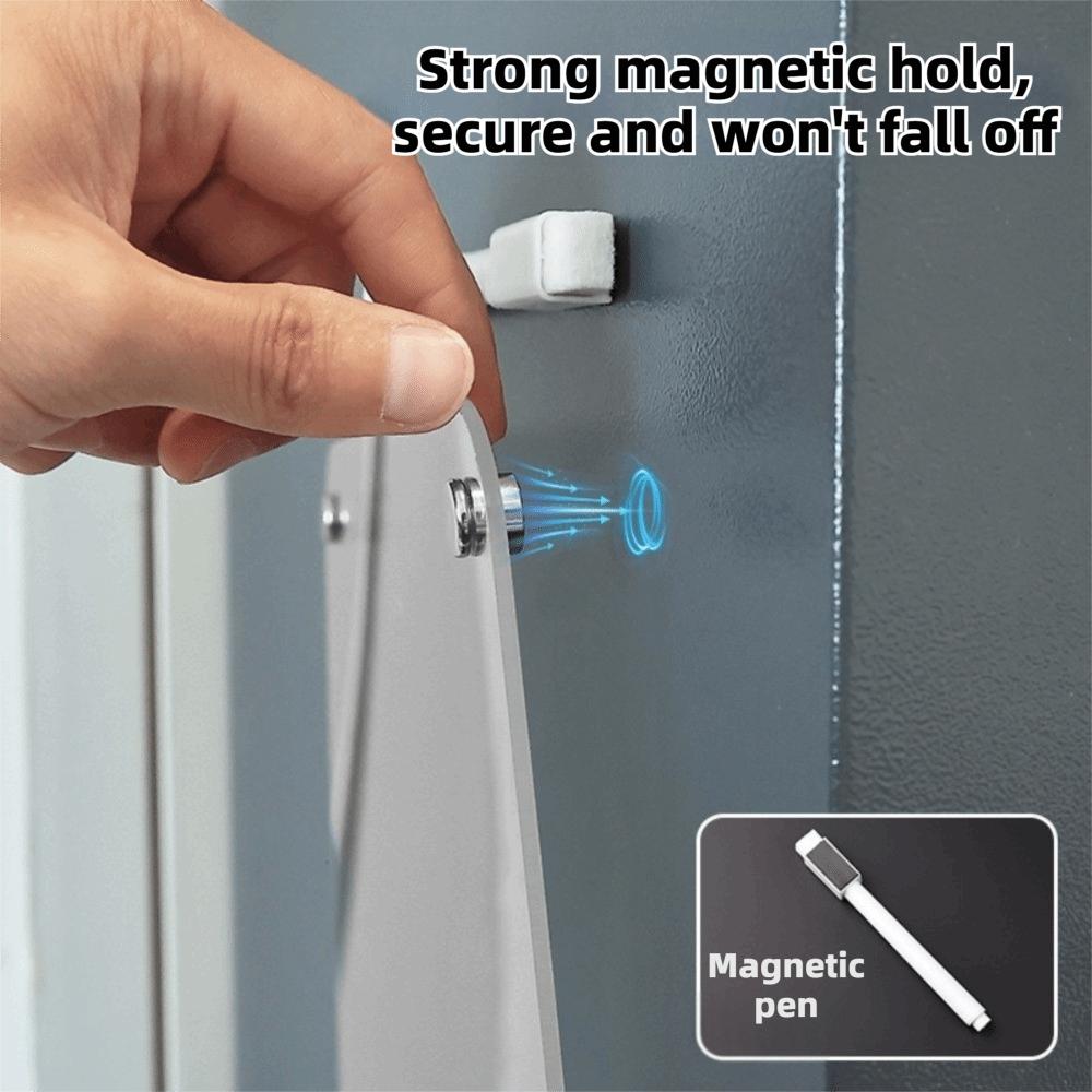 Magnetyczna Magnetyczna Tablica Wiadomości 20*30cm Przezroczysta Tablica do Pisania na Sucho na Lodówkę Wielokrotnego Użytku Przezroczysta Tabela Obowiązków na Lodówkę