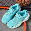 Men's Basketball Shoes, Flying Weave, Breathable, Wear-resistant, Practical, Youth Student Running Shoes