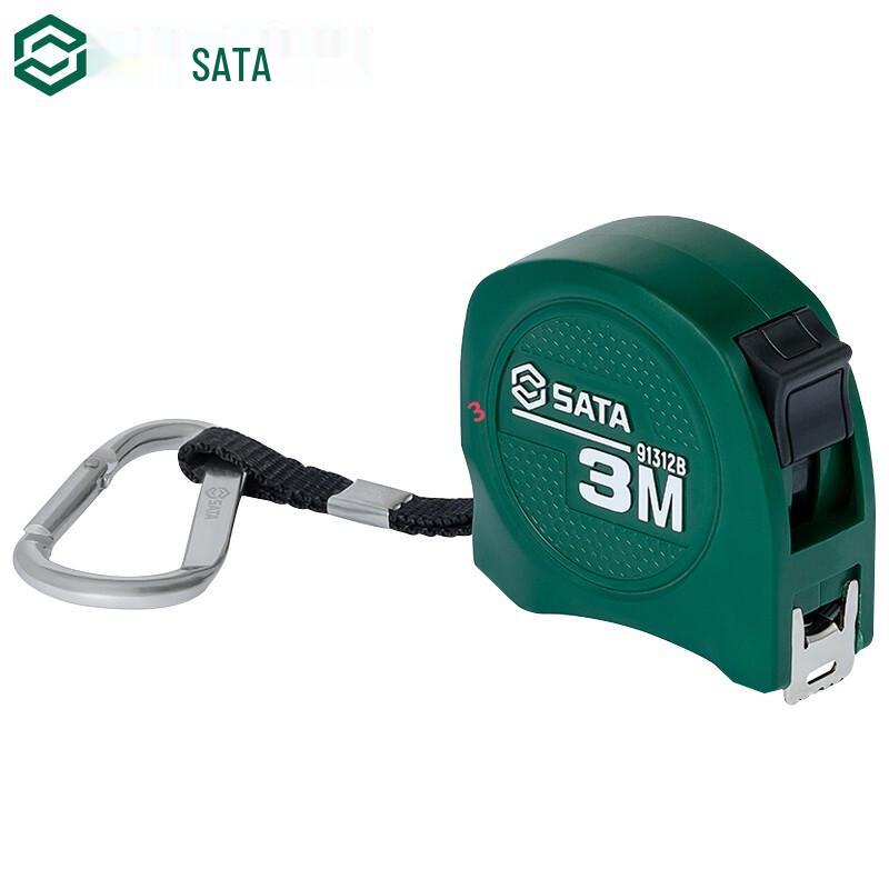 SATA 91312B Steel Tape Measure 3m