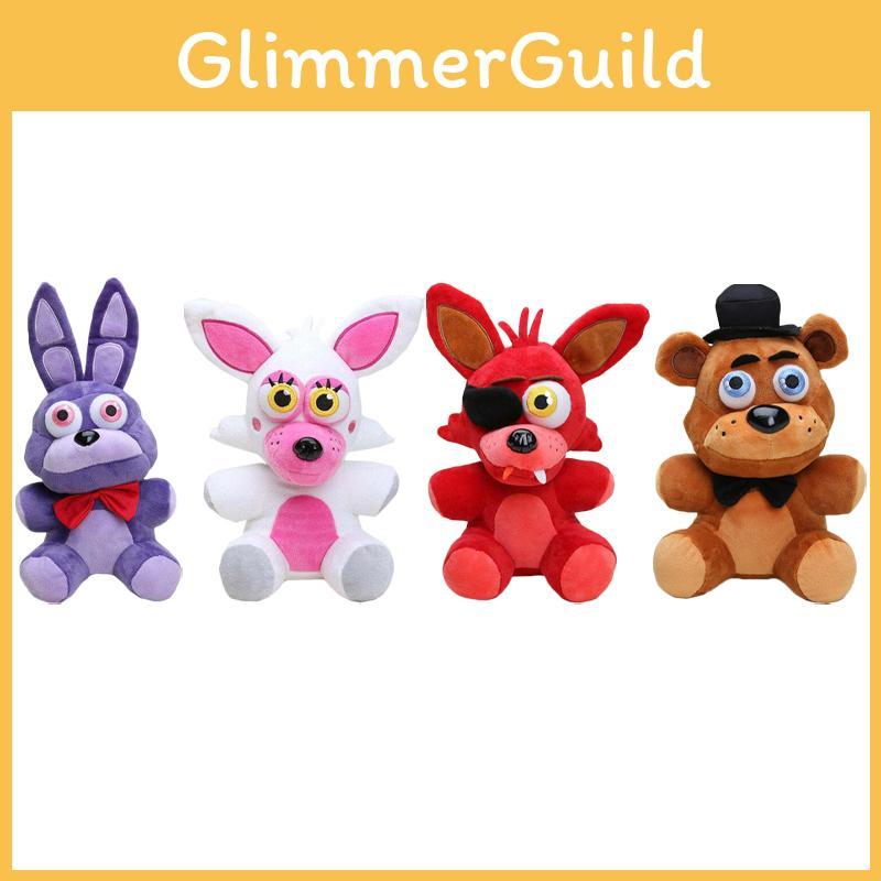 Adorable Five Nights At Freddy's Plush Toy Bear Fox Bonnie Golden For Kids Home Decor