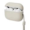 Etui do AirPods Pro 2 UNIQ Lino Silikonowe Beżowe