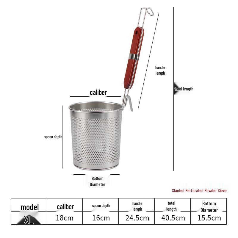Minai Edelstahl Sieblöffel
