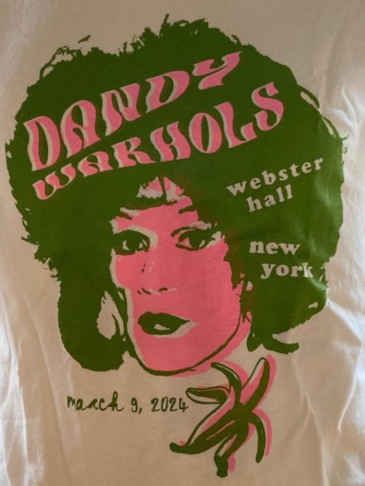 Dandy Warhols live in NYC Unisex Short Sleeve Full Size S5XL S096 Unisex T-Shirt L
