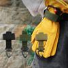 2pcs Versatiles Outdoor Gears Gloves Organizers Straps Work Gloves Safety Clip for Camping Hiking and Cycling