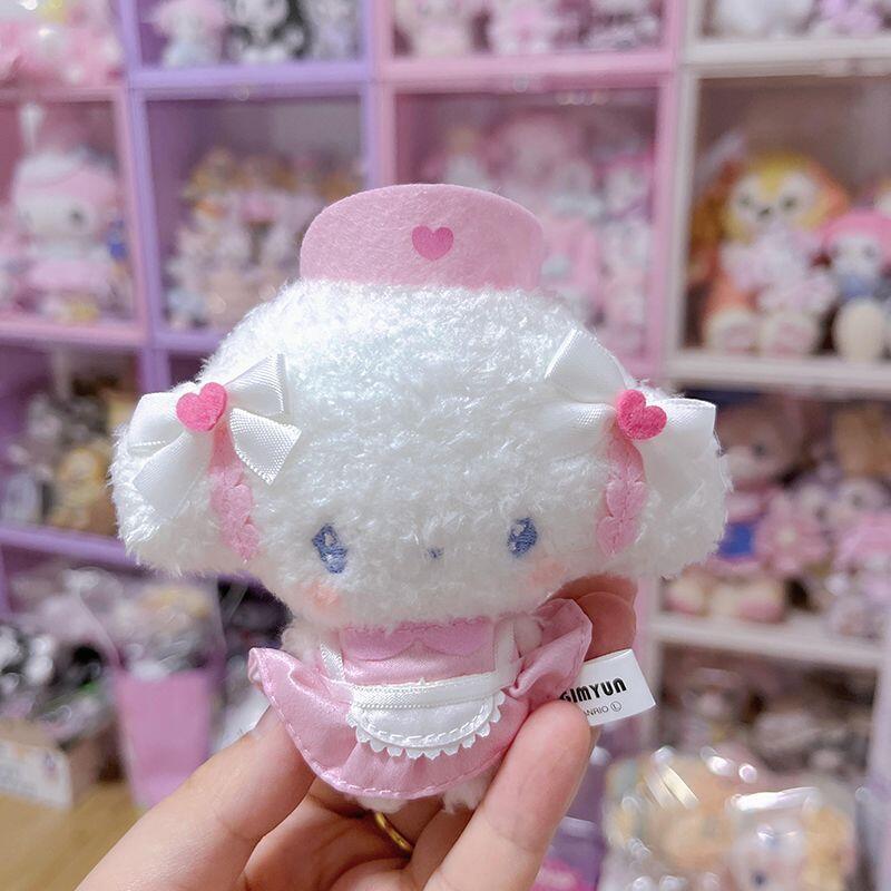 Sanrio Hello Kitty Cogimyun My Melody Kuromi From Japan Nurse Plush Toys Cute Bag Pendant Decoration Keychain Ornament Gift