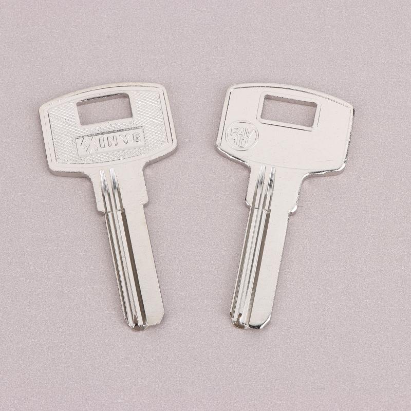 10 Unidades/Lote Llave en Blanco de Uso Común Fav1D Baili Doble Ranura Llave en Blanco Material de Llave/Llave en Blanco