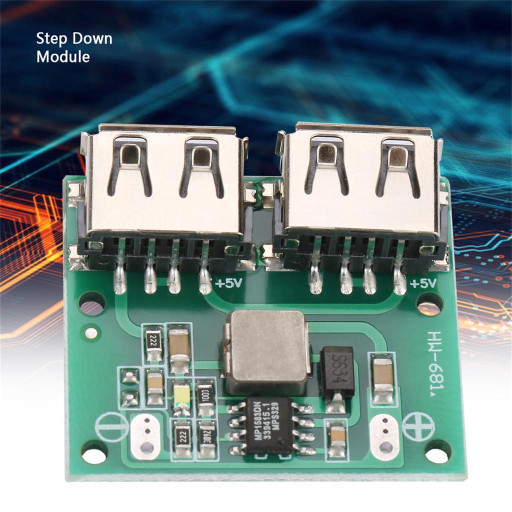 Ieșire USB dublă 9V12V24V la 5V 3A DC?Modul Încărcător de Putere DC Step Down