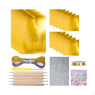 Kit Folie de Aluminiu pentru Lucrări de Artă, Gravură și Embosare, Grosime 0,07 mm