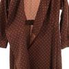 nano universe Five-quarter sleeve one piece 36 Brown Women Used