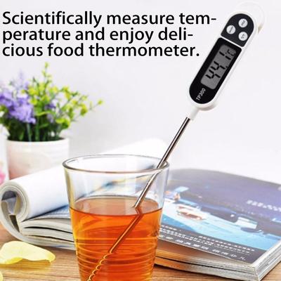 1 Stück/3 Stück/5 Stück, professionelles Koch-Lebensmittelthermometer, Digitalthermometer, Edelstahlsonde, verwendet für Fleisch, Grillen usw.