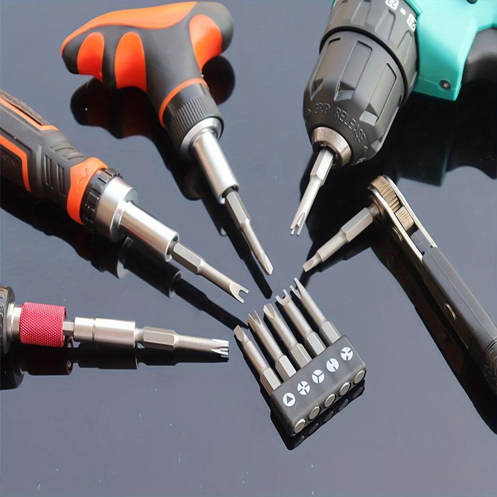 Special Shape Drill Bit Set: Y-shaped, Triangular, Hexagonal, Three-Point Screwdriver Bit for Home Appliances