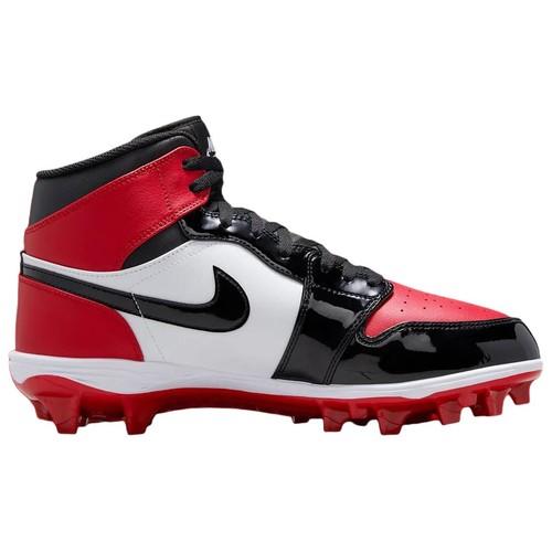 Jordan 1 Mid Td Cleat Bred Toe - FJ6805-601