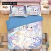 3D Print Kawaii Izumi Sagiri Eromanga Sensei Bedding Set Boys Girls Twin Queen Full Size Duvet Cover Pillowcase Bed Set Adult Be