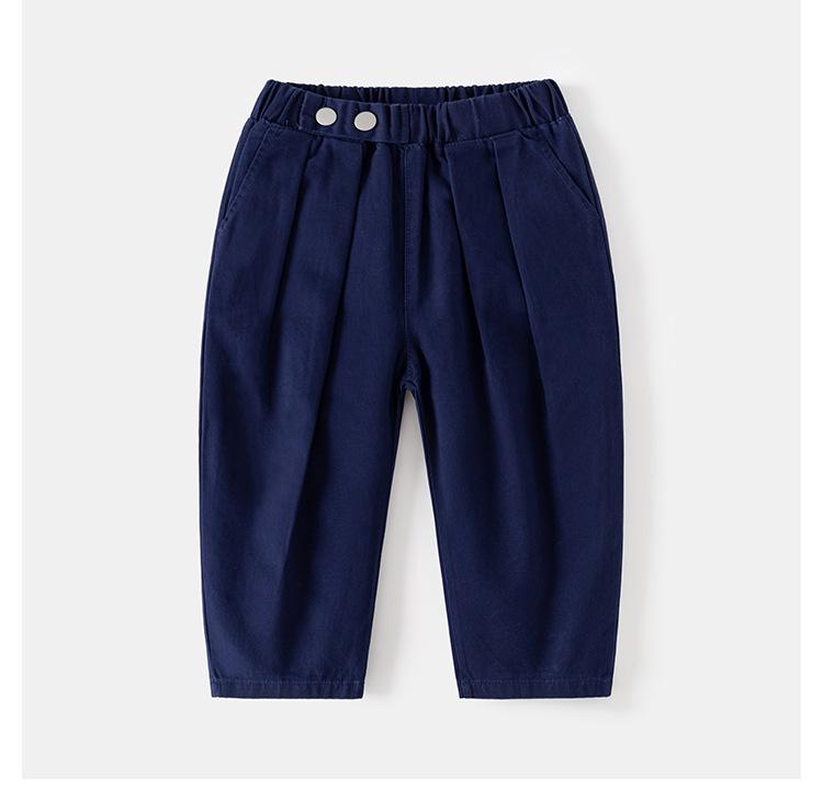 

Children s pants, boys trousers, autumn children s clothing pants, Korean version of baby loose children s pants 130cm