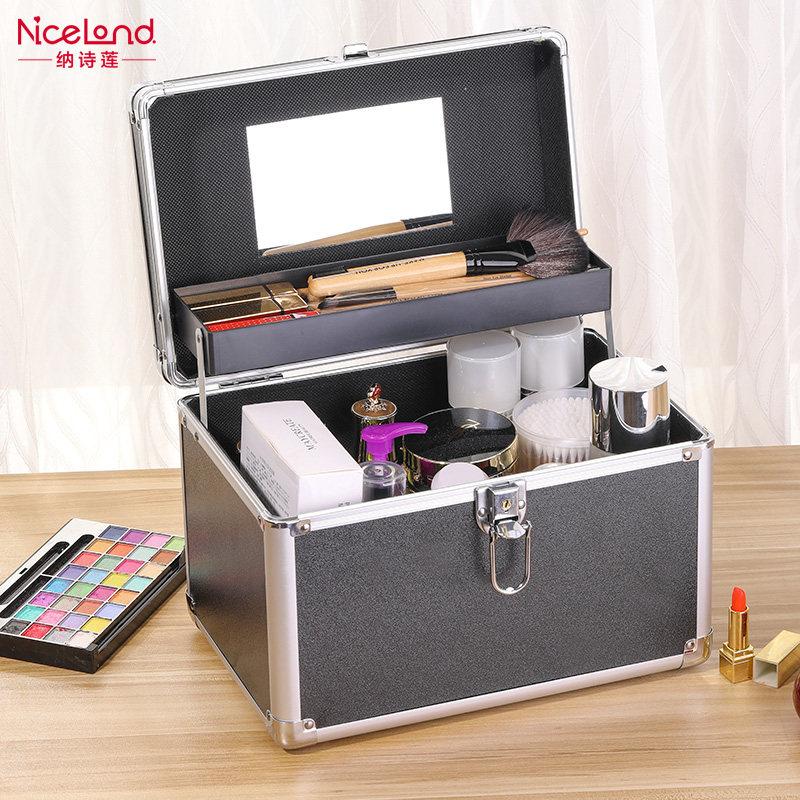 Cosmetic Case Large Capacity Skincare Cosmetics Organizer Portable Portable Multifunctional Waterproof Cosmetic Case