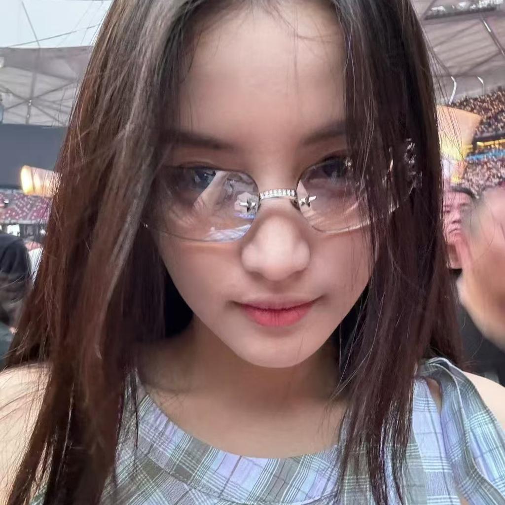 Korean Style Women'S Sun Glasses Rectangle Shape Rimless Men Women Sunglasses Holiday Travelling Sunglass Woman