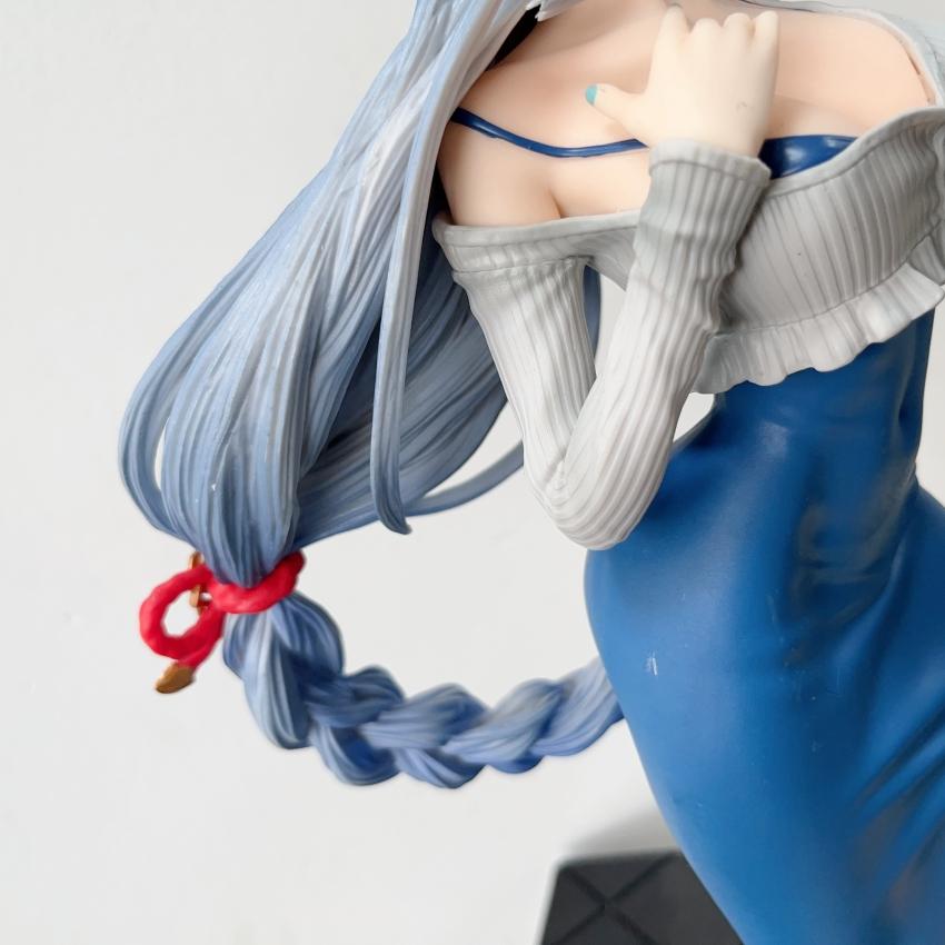45CM Genshin Impact Shenhe Mädchen Figur Hart-PVC Anime Actionspiel Statue Spielzeug Erwachsene Sammlungsmodell Puppe Geschenk