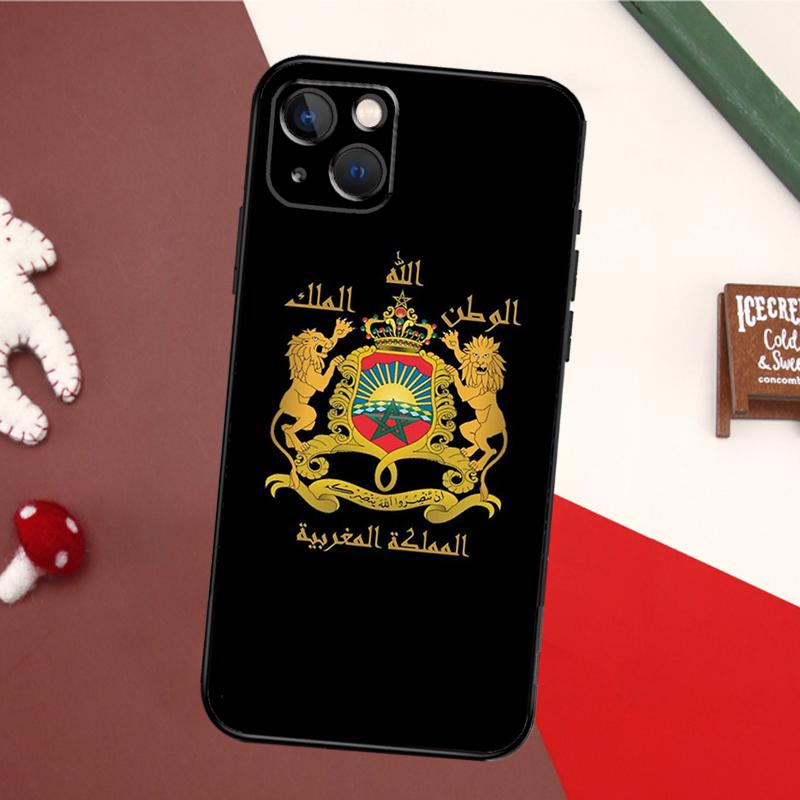 Morocco Flag Case For iPhone 17 Pro Max 16 15 14 13 11 12 Pro Max mini 15 16 Plus 16e 17 Air Back Cover