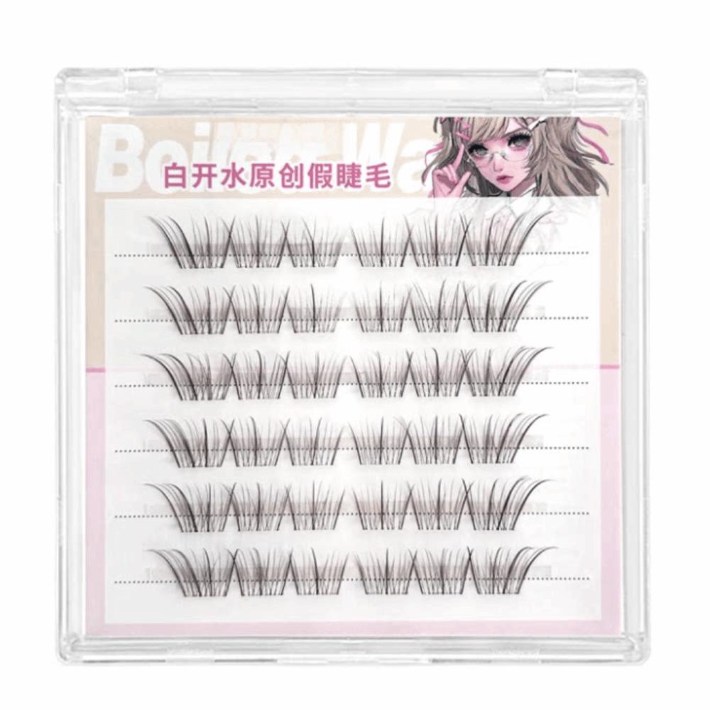 

Gentle DIY Lashes Extension 10-12MM Natural Fake Eyelashes Self Adhesive False Eyelashes Party 6 Rows