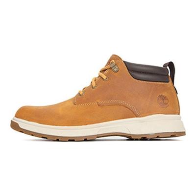 Pelle Durevole Assorbimento degli Urti Vintage Casual Stivaletti alla Caviglia Outdoor Stivali da Uomo Marrone A5SAM231