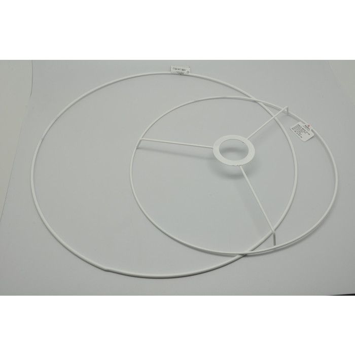 Ens. Armature abat-jour suspension conique Ø30 Ø40 cm