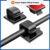 10/20/50PCS Cable Organizer Clips Wire Winder Holder Earphone Mouse Cord Clip Protector USB Cable Management Clips Wire Manager