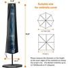 Patio Umbrella Cover Universal Waterproof Cantilever Parasol Cover Oxford Fabric Outdoor Garden Protection