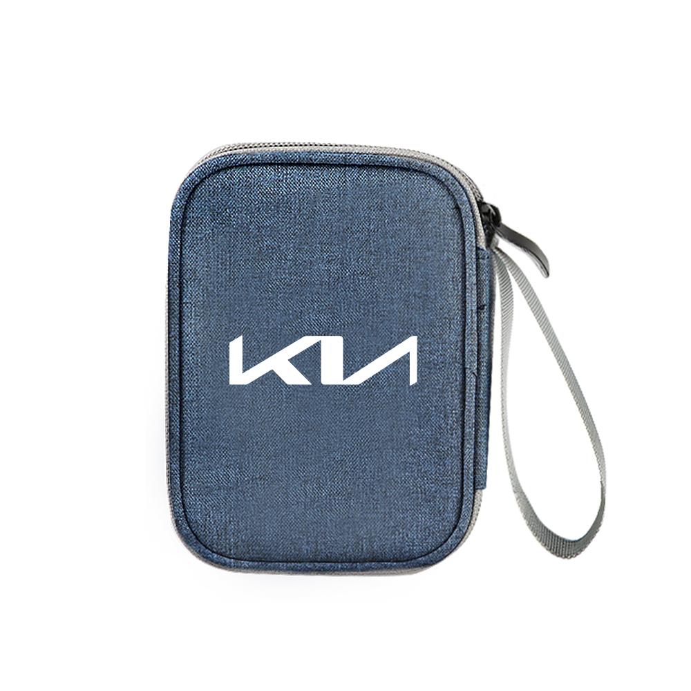 Portable Electronic Product Carry Storage Bag Car Storage Accessories For Kia Sportage 3 Rio K2 Ceed Carnival Picanto Soul EV6 xmwcj44