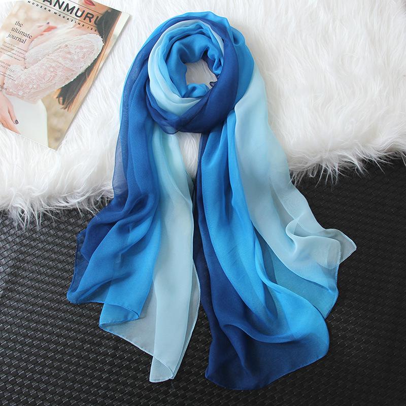 new fashionable all-match all-season 50x160cm Muslim Ramadhan Festival jersey chiffon material scarf shawl beach towel