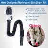 Universals Flexible Sink Drain Pipe Anticlogging Sink Strainer Deodorant Pipelines Insect Resistant Drain Pipe