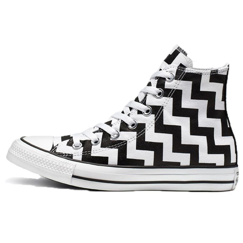 

Converse Chuck Taylor All Star Glam Dunk High Top Comfortable Non-Slip Lightweight High Top Espadrilles Women s Black & White 35