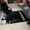 Sherlock Printed Carpet, Rug for Office Chair Living Room Bedroom Kitchen Room Decor Gifts.