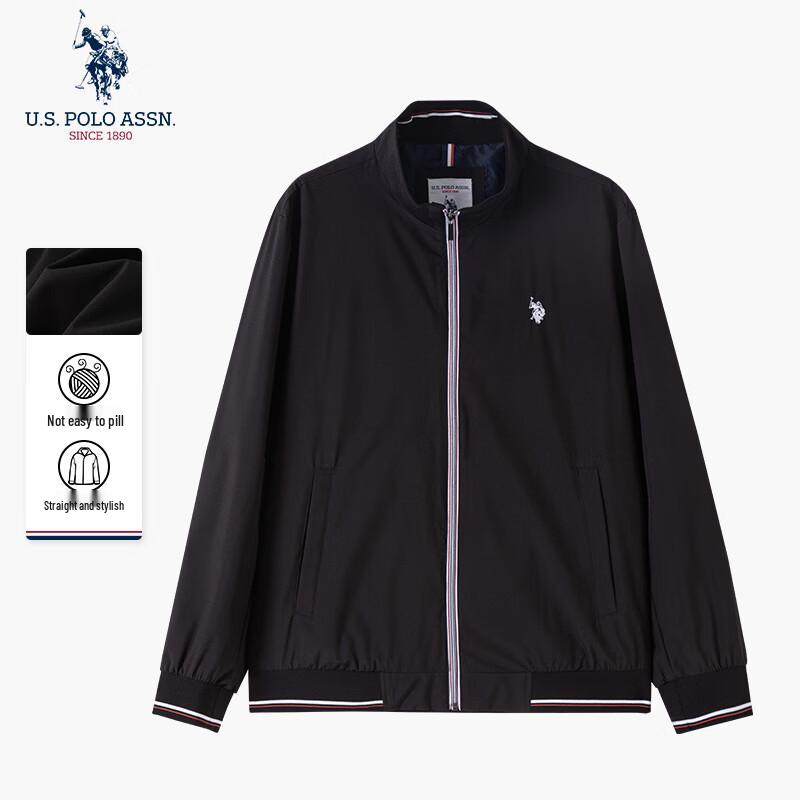 

U.S. POLO ASSN. Men s Business Casual Stand-up Collar Jacket 2XL