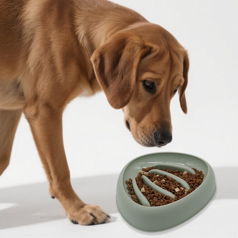 Pet Supplies: Dog Slow Food Bowls, Dog Food Basins, Anti-choking Slow Food, Anti-knocking Cat and Dog Food Utensils, Dog Basins, Dog Bowls