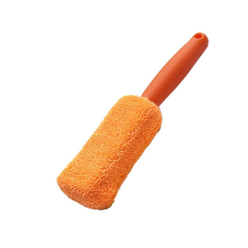 Autowaschbürste aus Mikrofaser mit langem Griff, langlebige Reifenreinigungsbürste für die Autopflege