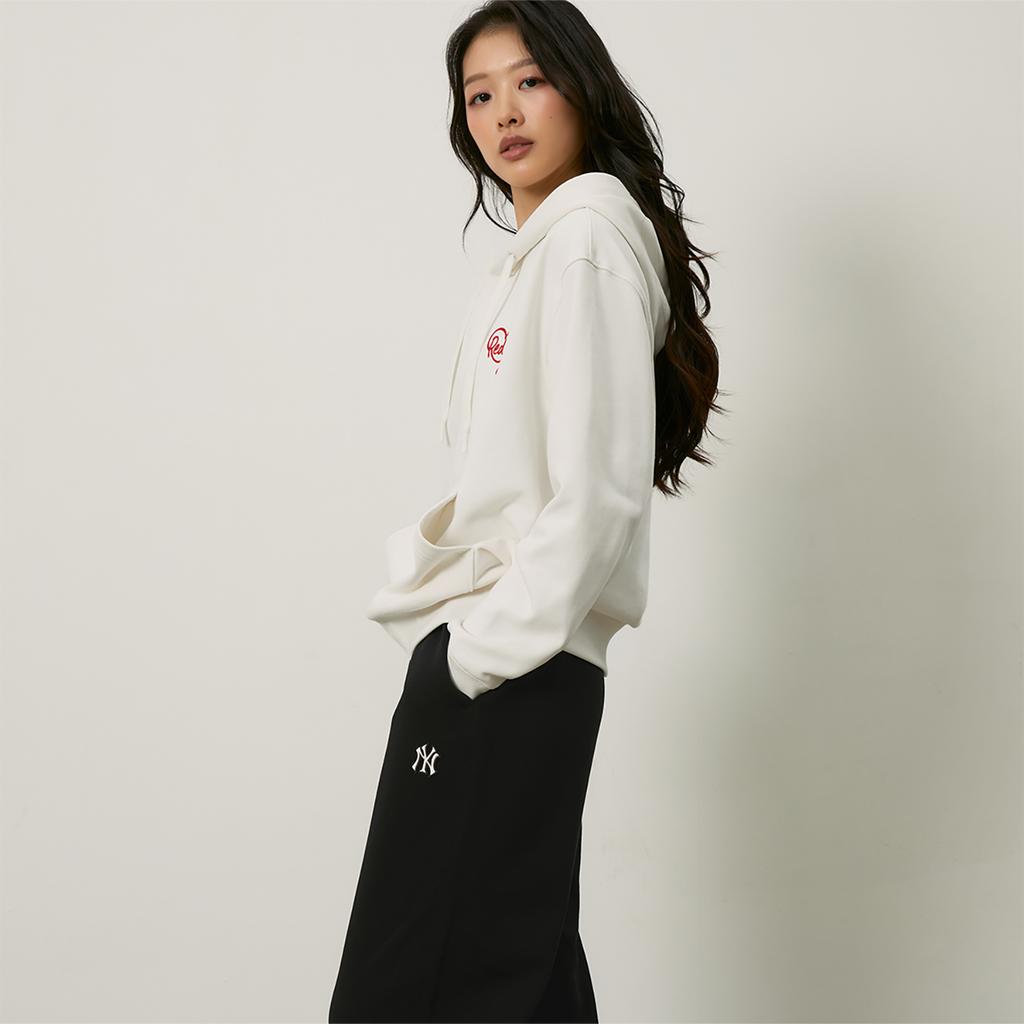 New MLB Boston Red Sox Heart FW24 Sweatshirt Unisex Cream 3AHDH0144-43CRS