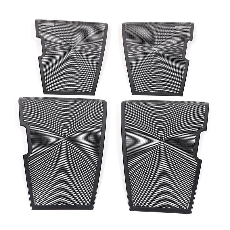 Stainless Steel Car Audio Speaker Door Loudspeaker Cover Trim For Land Rover Discovery 4 LR4 2010-2016 Interior Accessories
