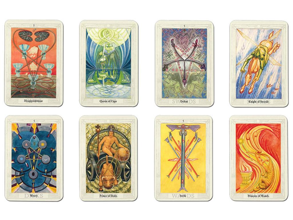 Nichiyu Thoth Tarot 78 Pocket Size Tarot Pocket Size Blue Box ALEISTER CROWLEY THOTH TAROT Includes Japanese Booklet Tarot of Aleister the Greatest