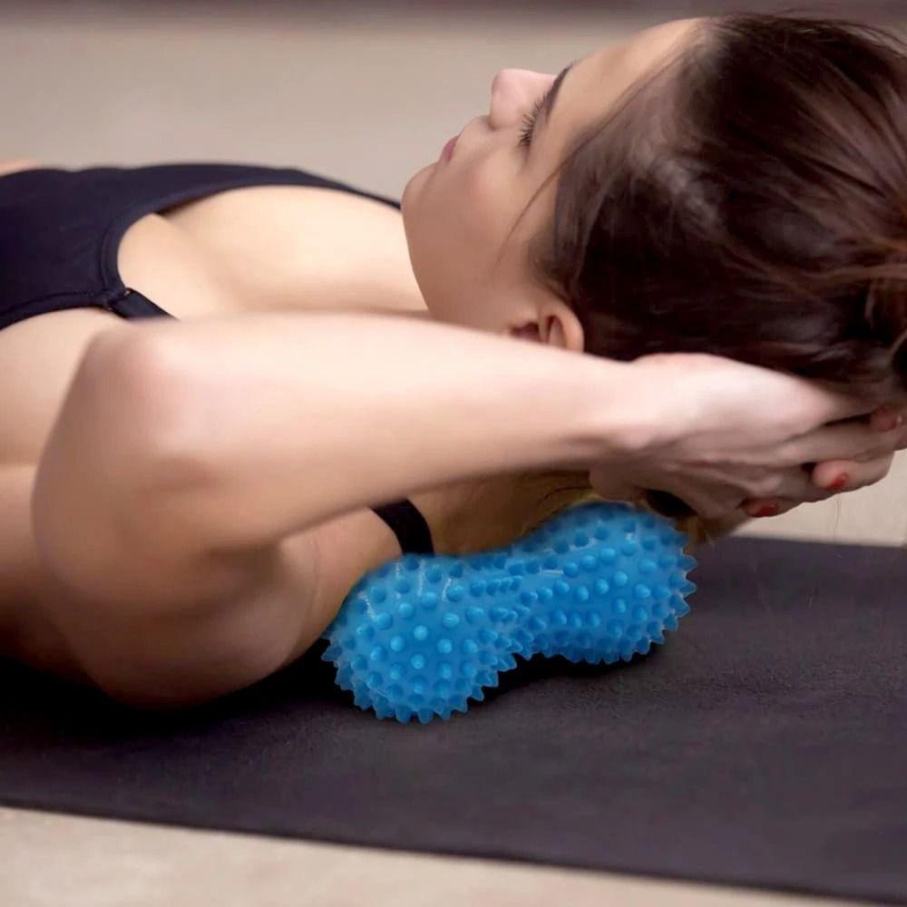 Deep Point Massage Foot Massage Roller Inflatable Hedgehog Massage Ball  Sports Fitness