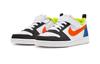 Nike Scarpe da Skateboard Basse Resistenti all'Abrasione Court Borough per Bambini Bianco Blu Arancione Età 3-7 Anni DV9114-181