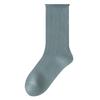 Summer Stacking Socks, Women's Ice Silk Cotton Breathable Mid-leg Socks, Anti-odor and Sweat-absorbing Thin Style