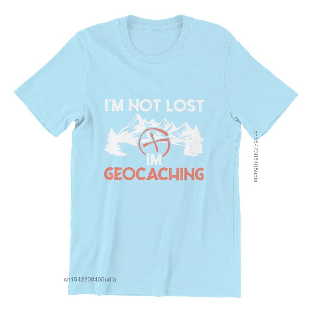 Lustiges Geocacher-Geocache-Geocaching-Unisex-Heather-Prisma-T-Shirt für Paare, weibliches T-Shirt für Studenten, normales, lustiges T-Shirt